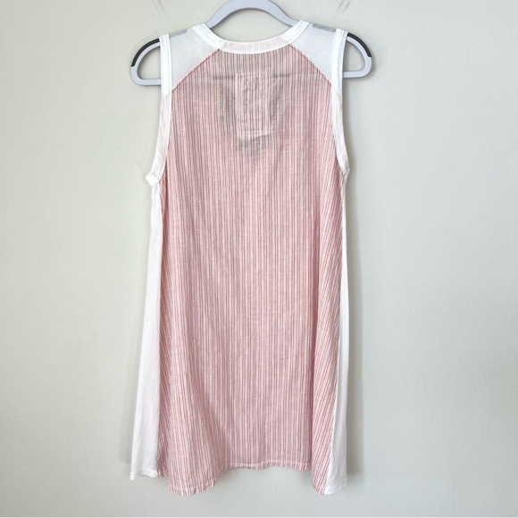 Johnny Was Embroidered Linen-Cotton Blend Mini Dress - Picture 5 of 8